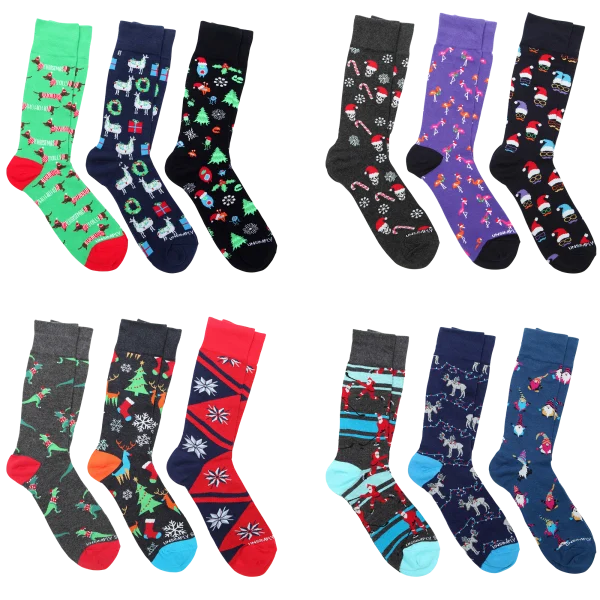 3-for-Tuesday: Unsimply Stitched Holiday Socks in Gift Boxes