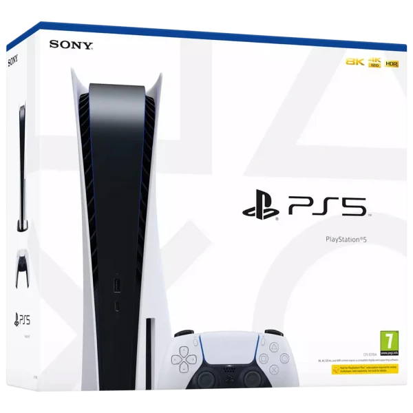 Sony PlayStation 5 Gaming Console (PS5 Blu-ray Disc Version)