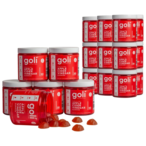 Goli Apple Cider Vinegar Gummy Vitamins (180ct or 360ct)