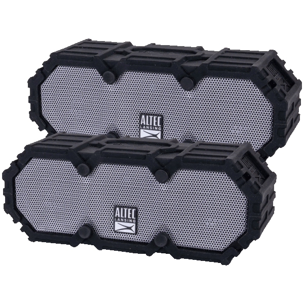 2-Pack: Altec Lansing Mini Life Jacket 3 Bluetooth Speaker (Refurbished)