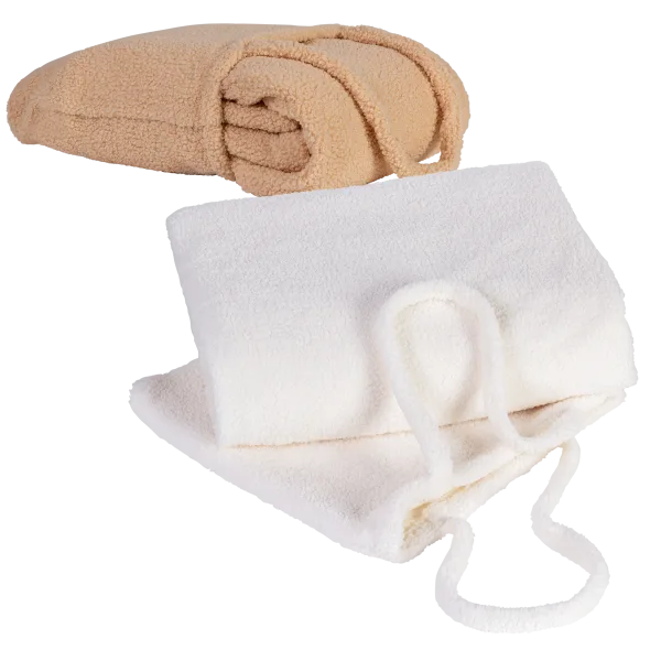 Warm & Cozy Teddy Fur Throw & Tote Set