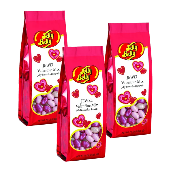 3-Pack: Jelly Belly Valentine Jewel Sparkling Jelly Beans (7.5oz)