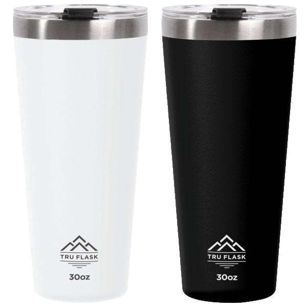 2-Pack: 30oz TruFlask Tumblers