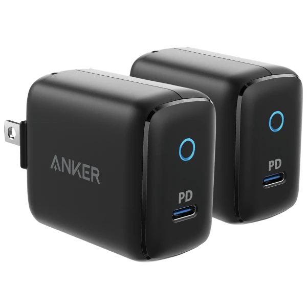 2-Pack: Anker 18W PowerPort PD 1 USB-C Wall Charger