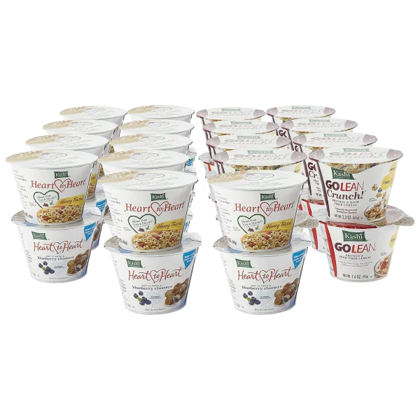 36-Pack: KASHI Assorted Cereal Bowls