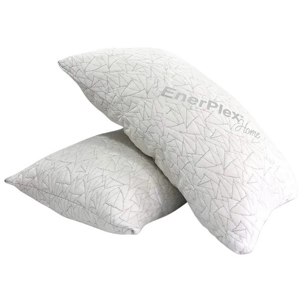 2-Pack: Enerplex Memory Foam Pillow With Extra Foam