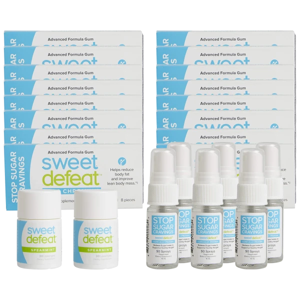 Multi-Pack Sweet Defeat Anti-Sugar Mega Bundle (368 Servings)