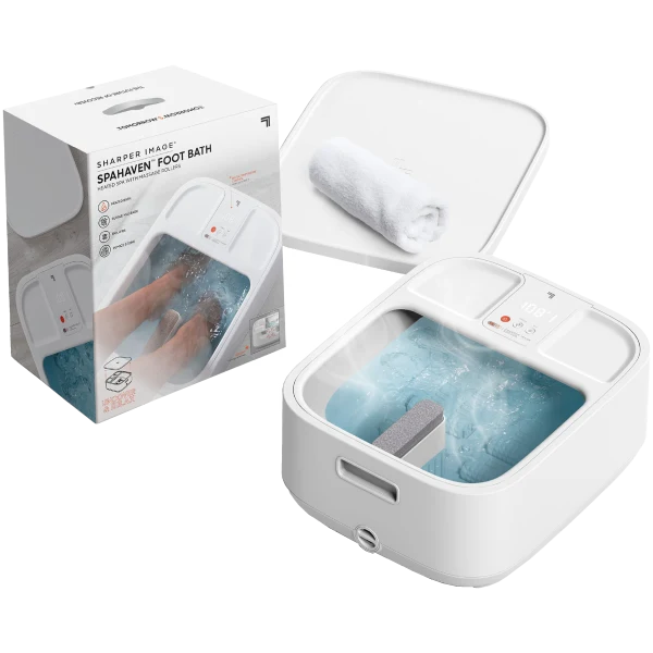 Sharper Image SpaHaven Massaging Foot Bath