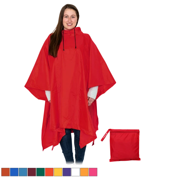 4-Pack: Slicker Seat Premium Poncho with Stadium Seat Coverage