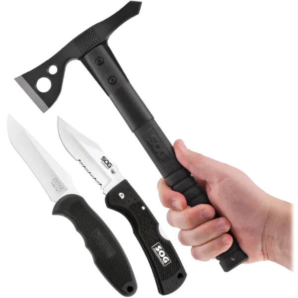 SOG 3-Piece Stainless Steel Adventure Kit