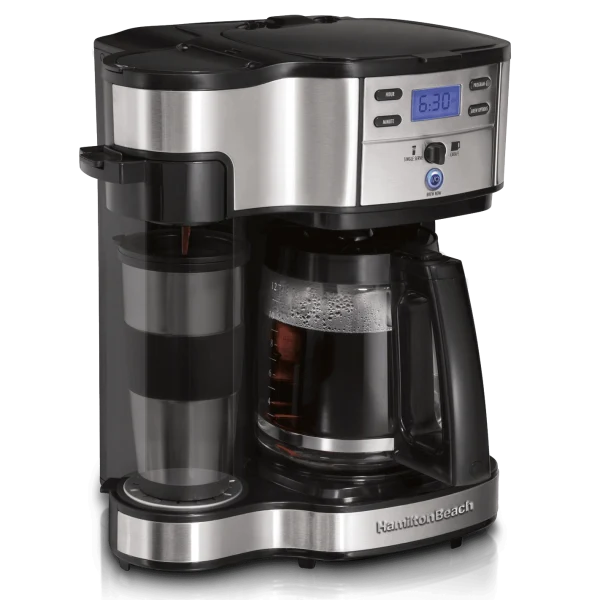 Hamilton Beach 2-Way Single Serve and Full Pot Coffee Maker