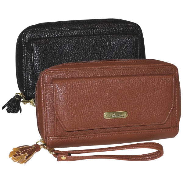 Buxton Ladies Power Tech Wallet with Battery & RFID Protection