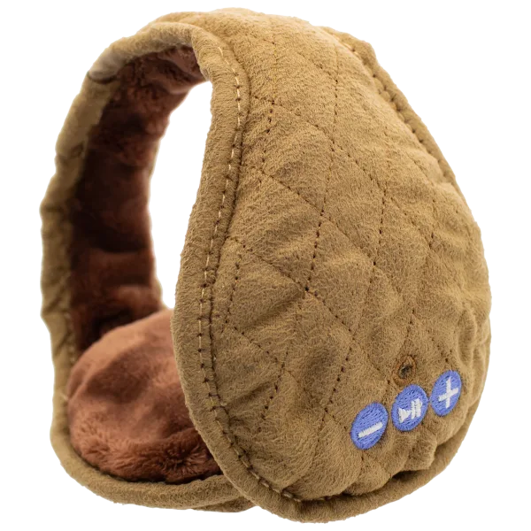 Diamond-Stitched Bluetooth Earmuffs by Bone Collector
