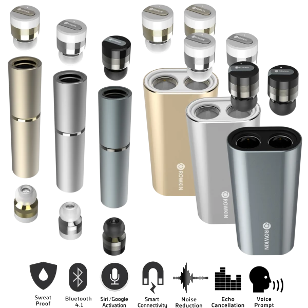 Rowkin Bit Or Bit Charge Stereo True Wireless Bluetooth Earbuds