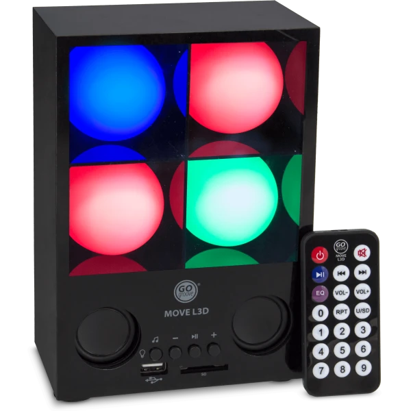 GoGroove Move L3D Mood Light Speaker
