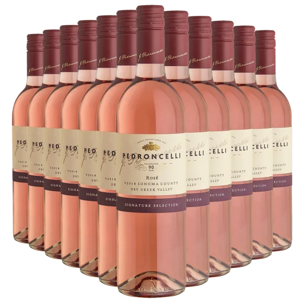 12-Bottles (1 Case) of Pedroncelli Rosé Wine