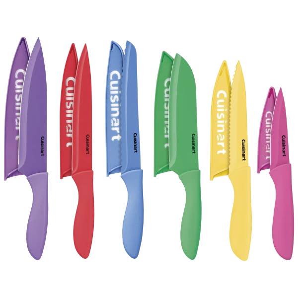 Cuisinart Advantage 6-Piece Ceramic-Coated Color Knife Set