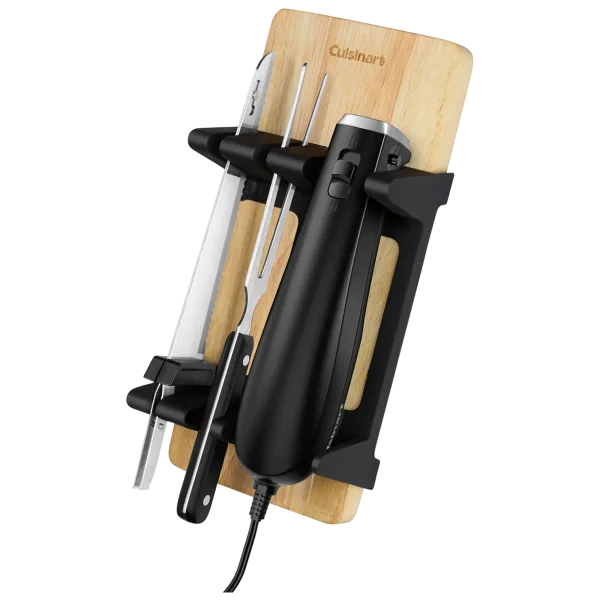Cuisinart Electric Knife Set with Bamboo Cutting Board (Open Box)