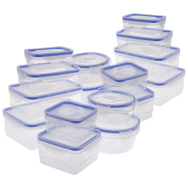 32-Piece FreshClip Food Storage Set with Locking Lids