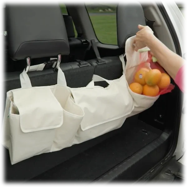 Autofit Water-Resistant Seat Storage with 4 Pockets