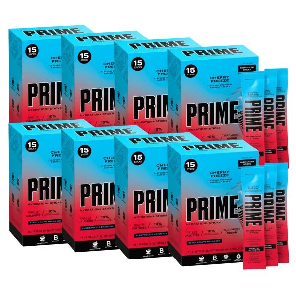 120-Pack: Prime Hydration+ Sticks