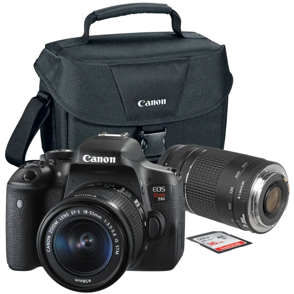 Canon EOS Rebel T6i Bundle
