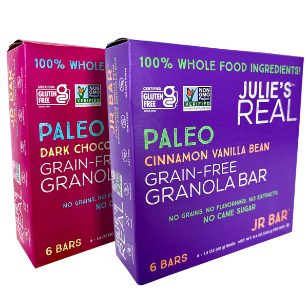 72-Pack: Julie's Real Grain-Free Granola Bars