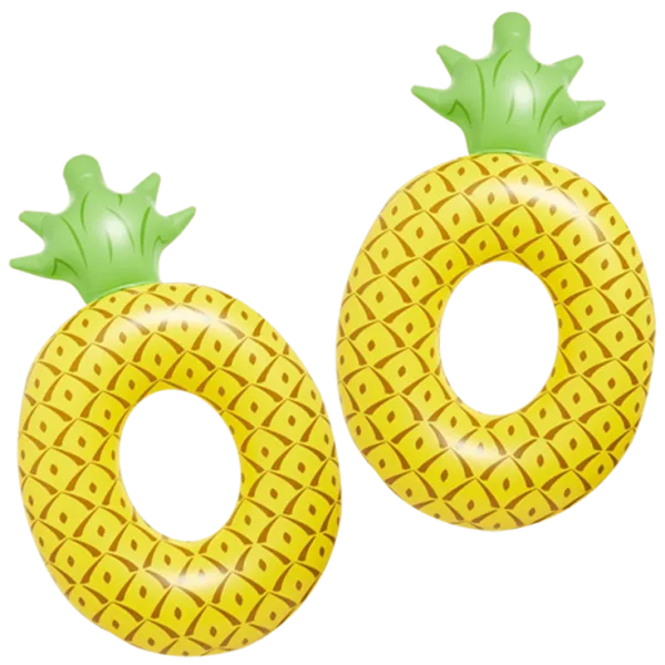 2-Pack Pineapple Pool Floats