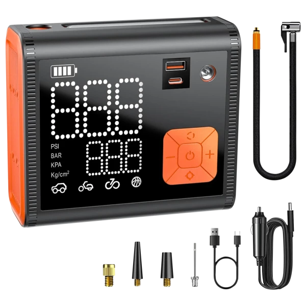Zuzee Tire Inflator Portable Air Compressor (150 PSI)