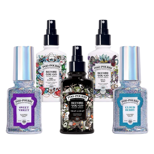 5-Pack: Poo-Pourri 16oz Variety Pack