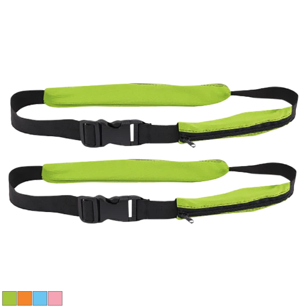 2-Pack: Tekno Smart Belts with 2 Pockets (Assorted Colors)