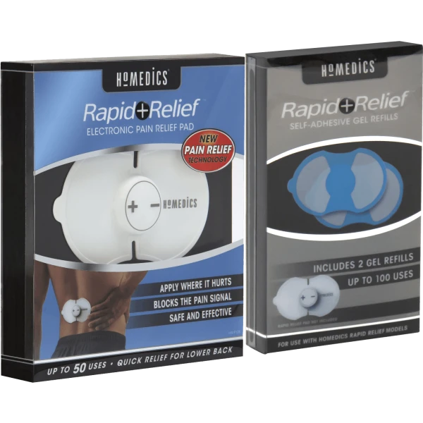 Homedics Rapid Relief TENS Pain Relief Bundle