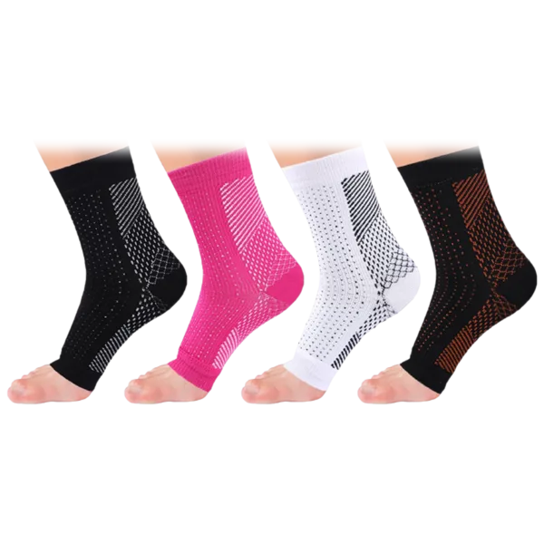 Extreme Fit Copper-Infused Plantar Fasciitis Compression Foot Sleeves