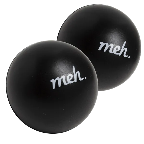2-Pack: Meh Stress Balls