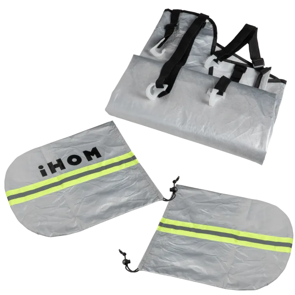 iHOM Automotive Windshield Cover with Removable Side Mirror Covers