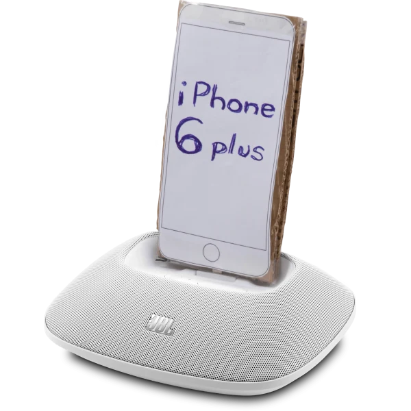 iPhone Charger & Sound Embiggener Stand