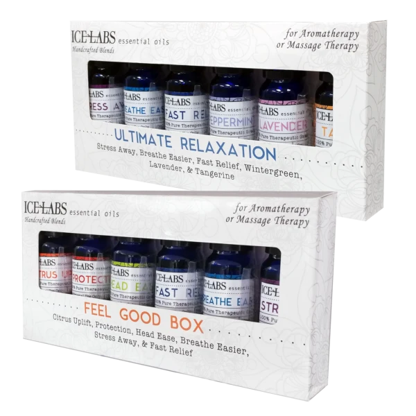 6-Pack: Ice Labs Natural Essential Oil Blends