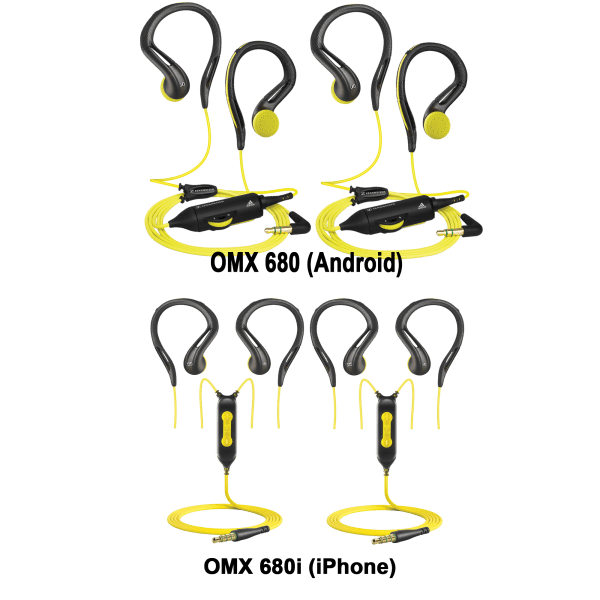 2-for-Tuesday: Sennheiser Adidas OMX 680 & 680i In-Ear Headphones