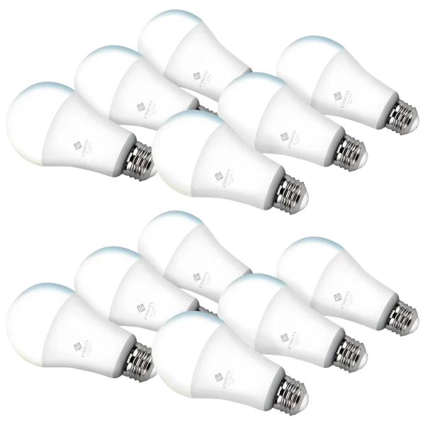 12-Pack: Etekcity Smart Led Dimmable Cool-To-Warm Light Bulbs