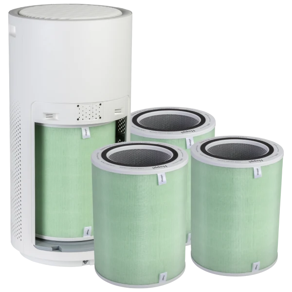 Our Happi 1500sqft HEPA Air Purifier with UV Light + 3 Replacement Filters