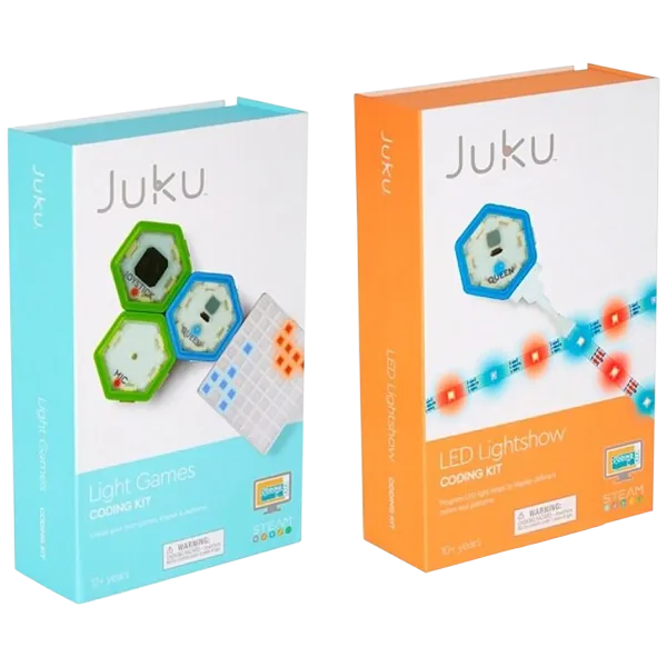 2-Pack: Juku STEAM Toys (Light Games & Light Show)