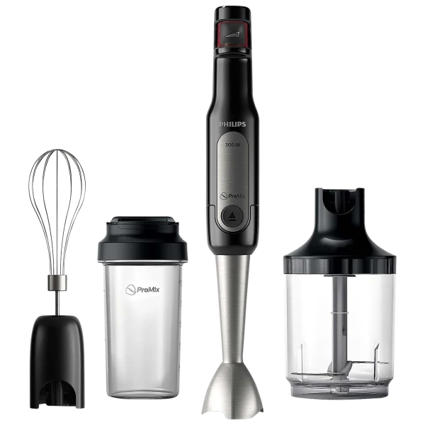 Philips ProMix Viva Collection 3-Piece Handblender Set with Whisk