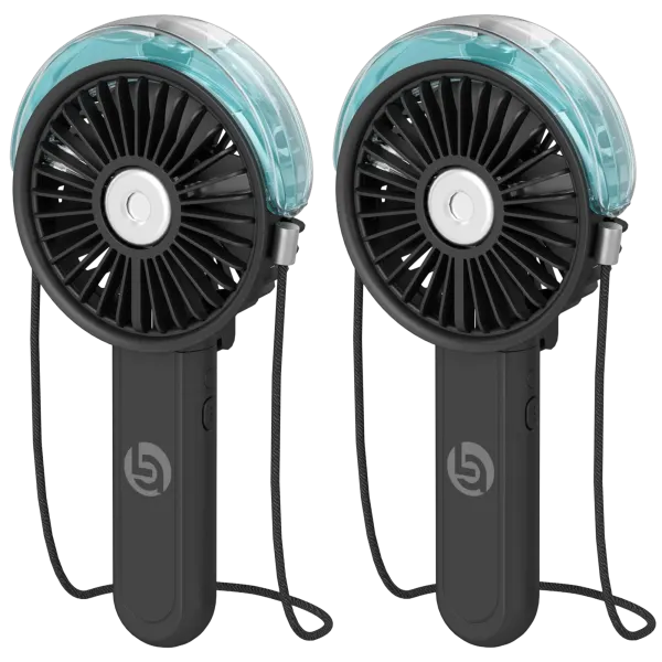 2-Pack: Lifestyle Advanced Myst Rechargeable Misting Fan