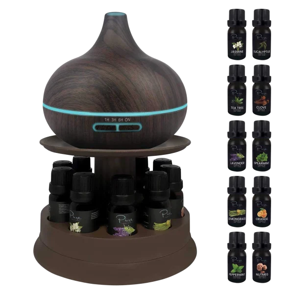 Pure Daily Care Ultimate Aromatherapy Diffuser with 10 Oils and Stand