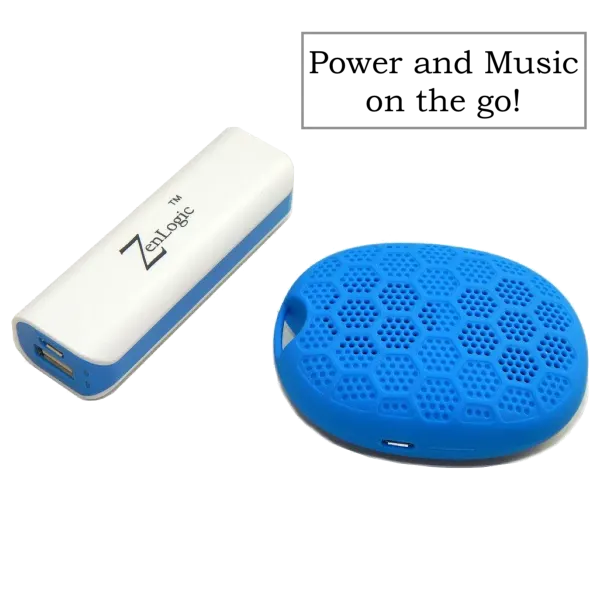 Zen Logic Bluetooth Speaker + Power Bank