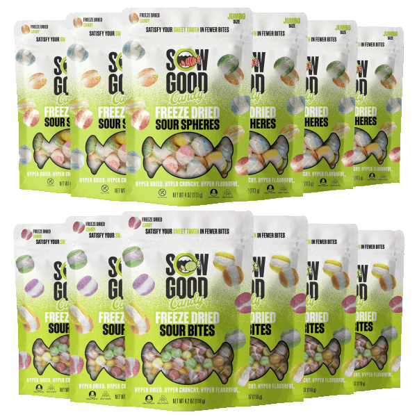 12-Pack: Sow Good Freeze Dried Sweet & Sour Candy