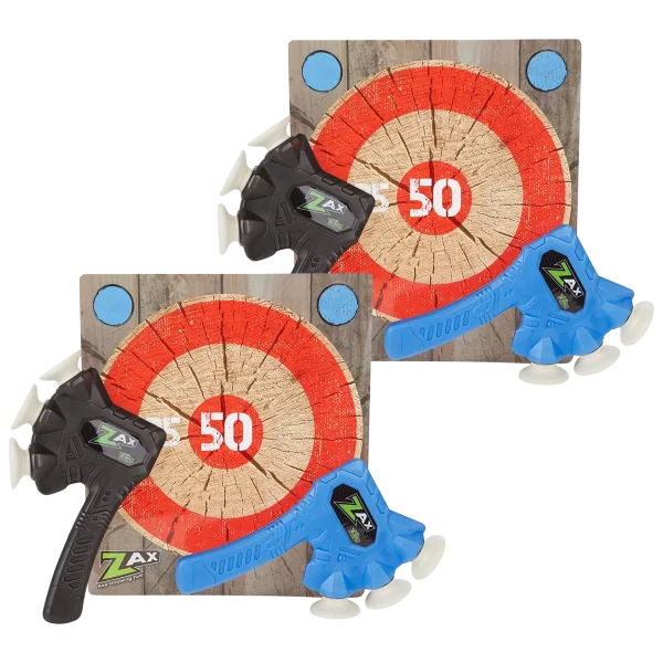 2-Pack: Zing Zax Axe Throwing Game with Target