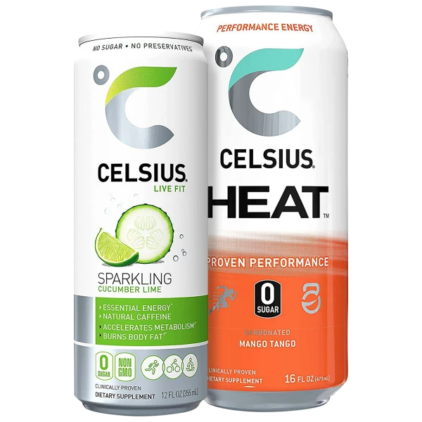24-Pack: Celsius Performance Energy Drink (12oz or 16oz)