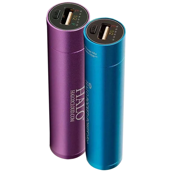 2-Pack: Halo Pocket Power 2800 Compact Charger
