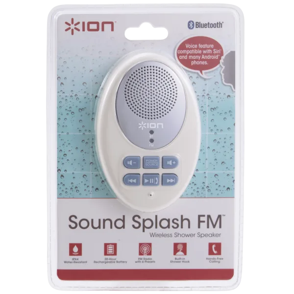 Ion Audio Sound Splash Bluetooth Speaker with FM Radio